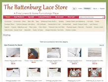 Tablet Screenshot of battenburglacestore.com